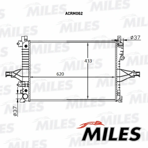 Radiateur, refroidissement du moteur MILES ACRM062