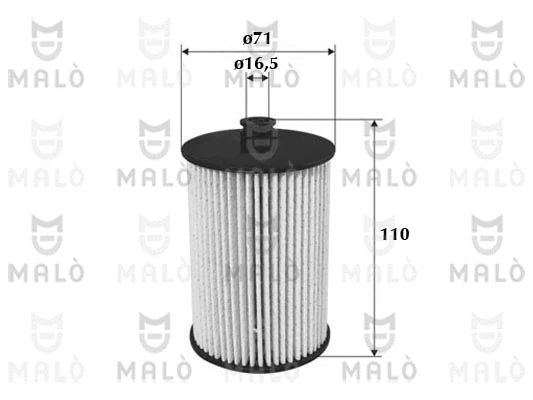 Filtre à carburant AKRON-MALÒ 1520121