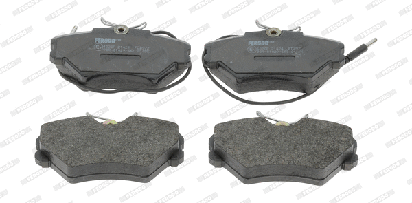 Kit de plaquettes de frein, frein à disque FERODO FDB972