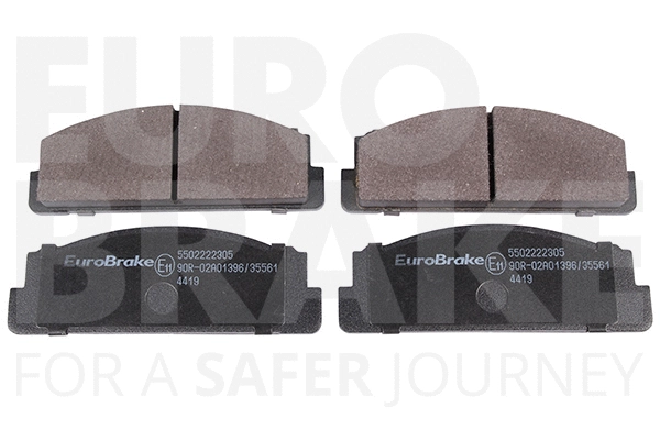 Kit de plaquettes de frein, frein à disque EUROBRAKE 5502222305