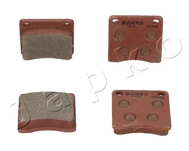 Kit de plaquettes de frein, frein à disque JAPKO 50402
