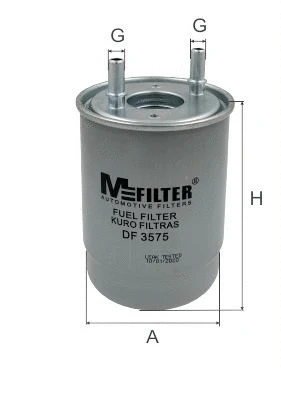 Filtre à carburant MFILTER DF 3575