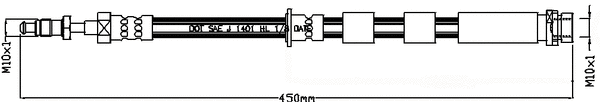 Flexible de frein JURATEK JBH1299L