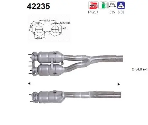 Catalyseur AS 42235