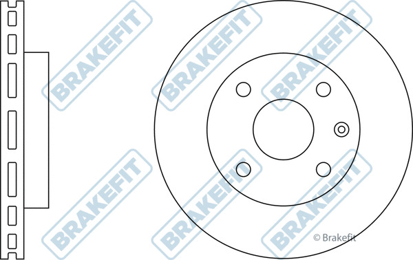 Disque de frein APEC SDK6395
