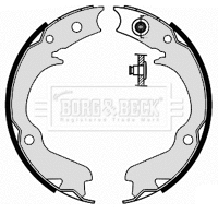 Jeu de mâchoires de frein, frein de stationnement BORG & BECK BBS6383