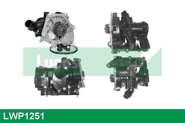 Pompe à eau, refroidissement du moteur LUCAS LWP1251