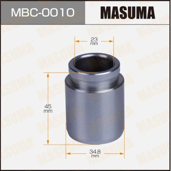 Piston, étrier de frein MASUMA MBC-0010