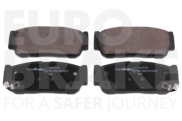 Kit de plaquettes de frein, frein à disque EUROBRAKE 5502225705
