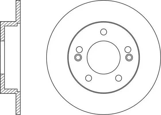Disque de frein FIT FR0655