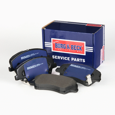 Kit de plaquettes de frein, frein à disque BORG & BECK BBP2681
