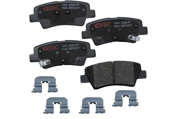 Kit de plaquettes de frein, frein à disque GRC - Ultra Brakes GCD1544