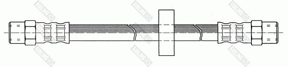 Flexible de frein GIRLING 9001238
