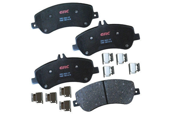 Kit de plaquettes de frein, frein à disque GRC - Ultra Brakes GCD1406