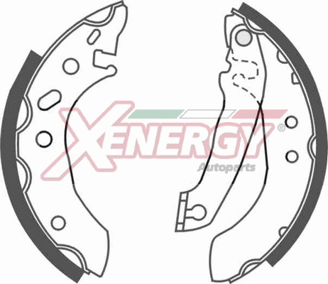 Jeu de mâchoires de frein AP XENERGY X50174