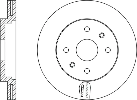 Disque de frein FIT FR0239V