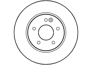 Disque de frein ABTEX BD673V