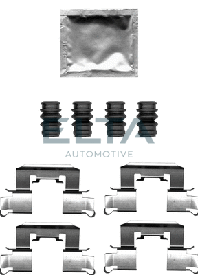 Kit d'accessoires, plaquette de frein à disque ELTA AUTOMOTIVE EA8895
