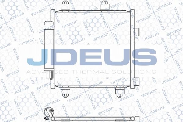 Condenseur, climatisation JDEUS 707M16