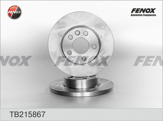 Disque de frein FENOX TB215867