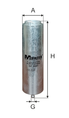 Filtre à carburant MFILTER DF 3547