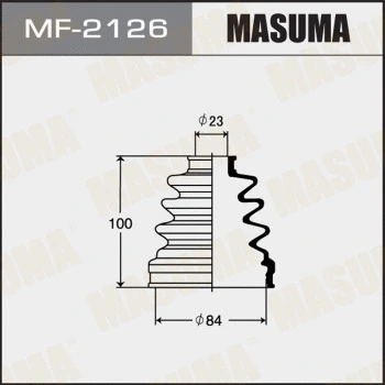 Jeu de joints-soufflets, arbre de commande MASUMA MF-2126