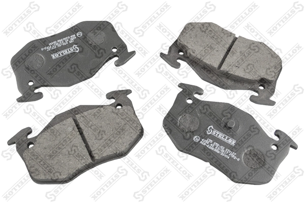 Kit de plaquettes de frein, frein à disque STELLOX 155 050-SX