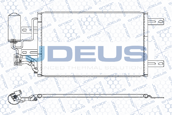 Condenseur, climatisation JDEUS M-7200140