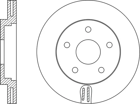Disque de frein FIT FR0626V