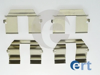 Kit d'accessoires, plaquette de frein à disque ERT 420107