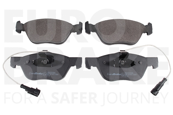 Kit de plaquettes de frein, frein à disque EUROBRAKE 5502222340