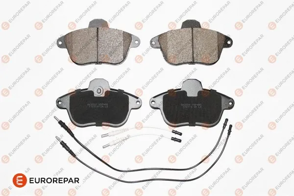 Kit de plaquettes de frein, frein à disque EUROREPAR 1617253180