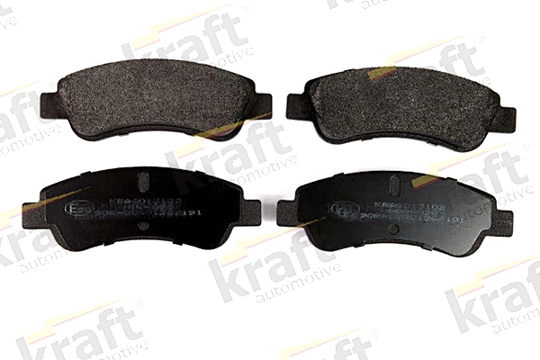 Kit de plaquettes de frein, frein à disque KRAFT AUTOMOTIVE 6013102