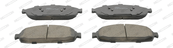 Kit de plaquettes de frein, frein à disque FERODO FDB4002