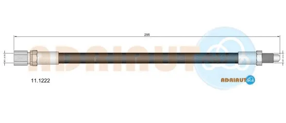 Flexible de frein ADRIAUTO 11.1222