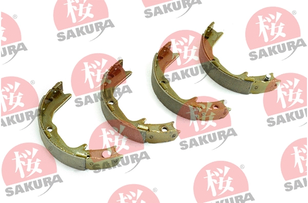 Jeu de mâchoires de frein, frein de stationnement SAKURA 602-50-4255