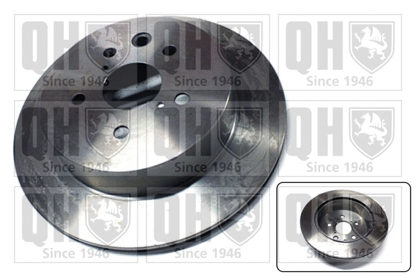 Disque de frein QUINTON HAZELL BDC5657