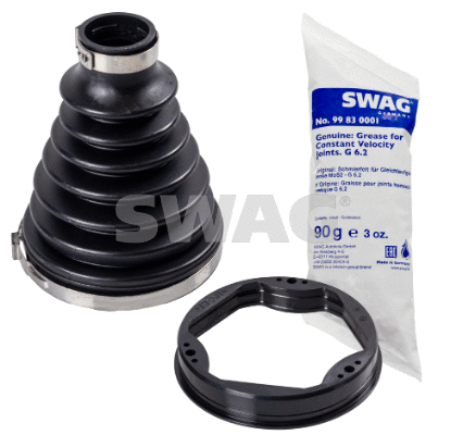 Jeu de joints-soufflets, arbre de commande SWAG 33 10 2221