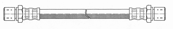 Flexible de frein CEF 510768