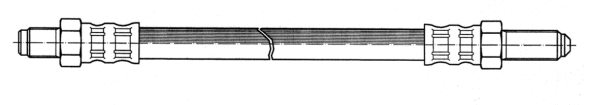 Flexible de frein CEF 510250