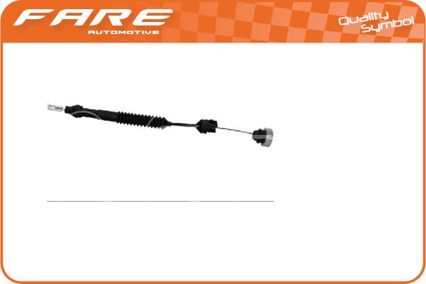 Tirette à câble, commande d'embrayage FARE-RCH 24282