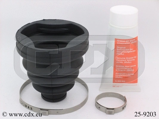 Jeu de joints-soufflets, arbre de commande CDX 25-9203