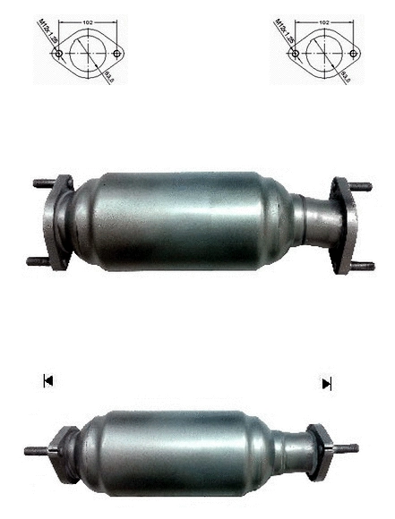 Catalyseur VEGAZ GmbH KK-936