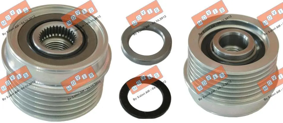Poulie roue libre, alternateur MOVIS AST3519