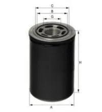 Filtre hydraulique, boîte automatique UNIFLUX FILTERS XH114