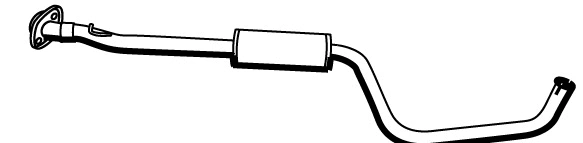Silencieux central VEGAZ GmbH VOS-100