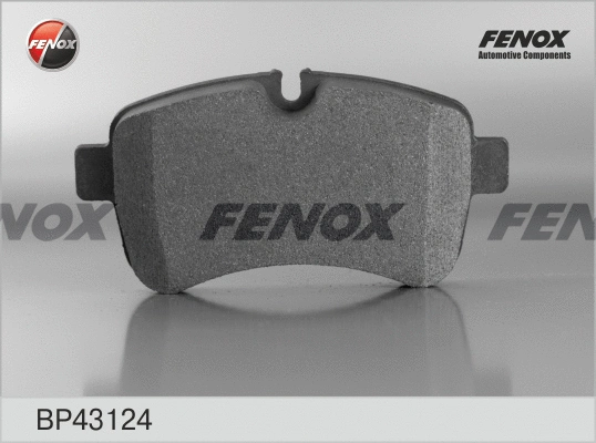 Kit de plaquettes de frein, frein à disque FENOX BP43124