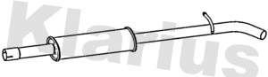 Silencieux central KLARIUS 231459