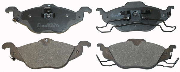 Kit de plaquettes de frein, frein à disque National NP2010
