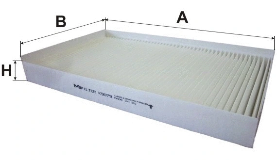 Filtre, air de l'habitacle MFILTER K 9079